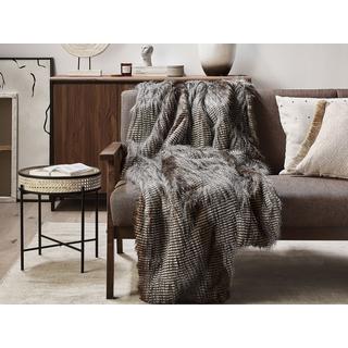 Beliani Moderne Acryl Kuscheldecke  