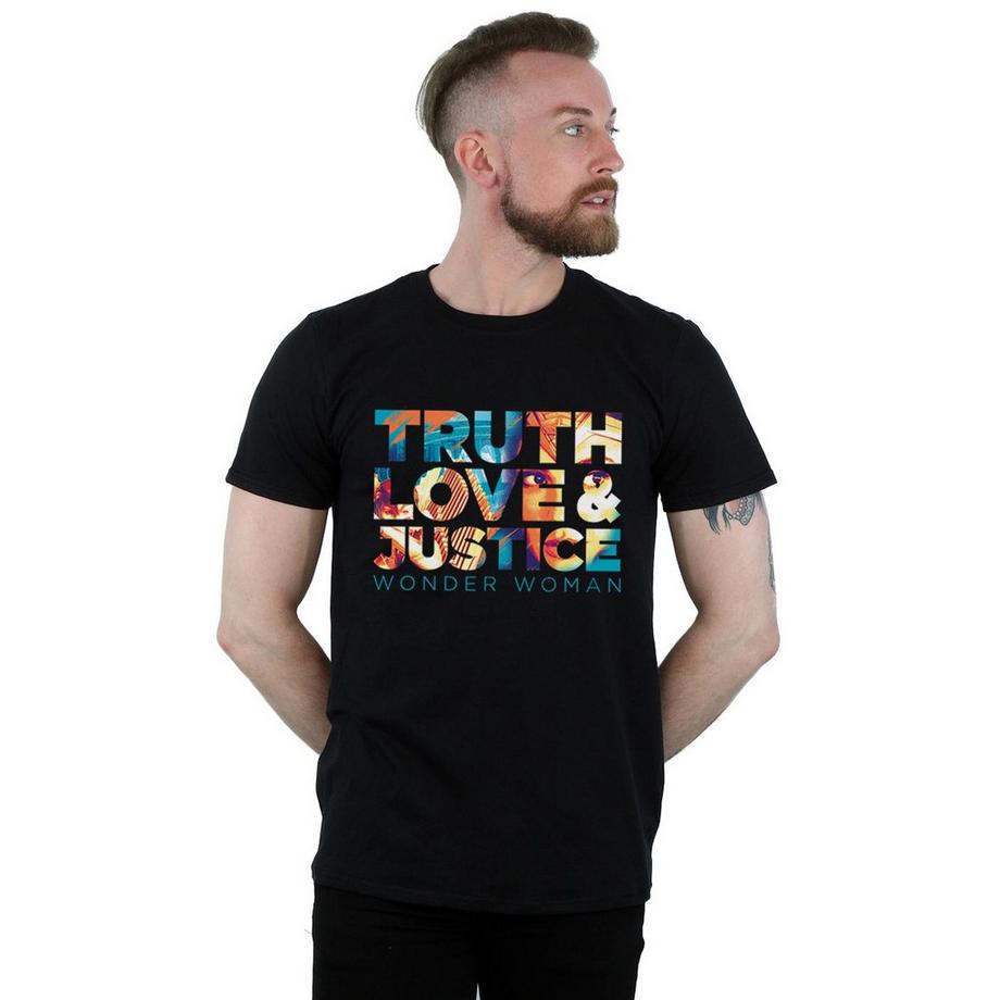 DC COMICS Truth Love Justice T-Shirt  