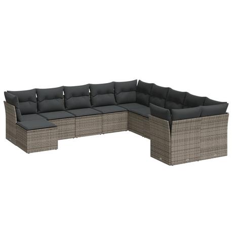 VidaXL Garten sofagarnitur poly-rattan  