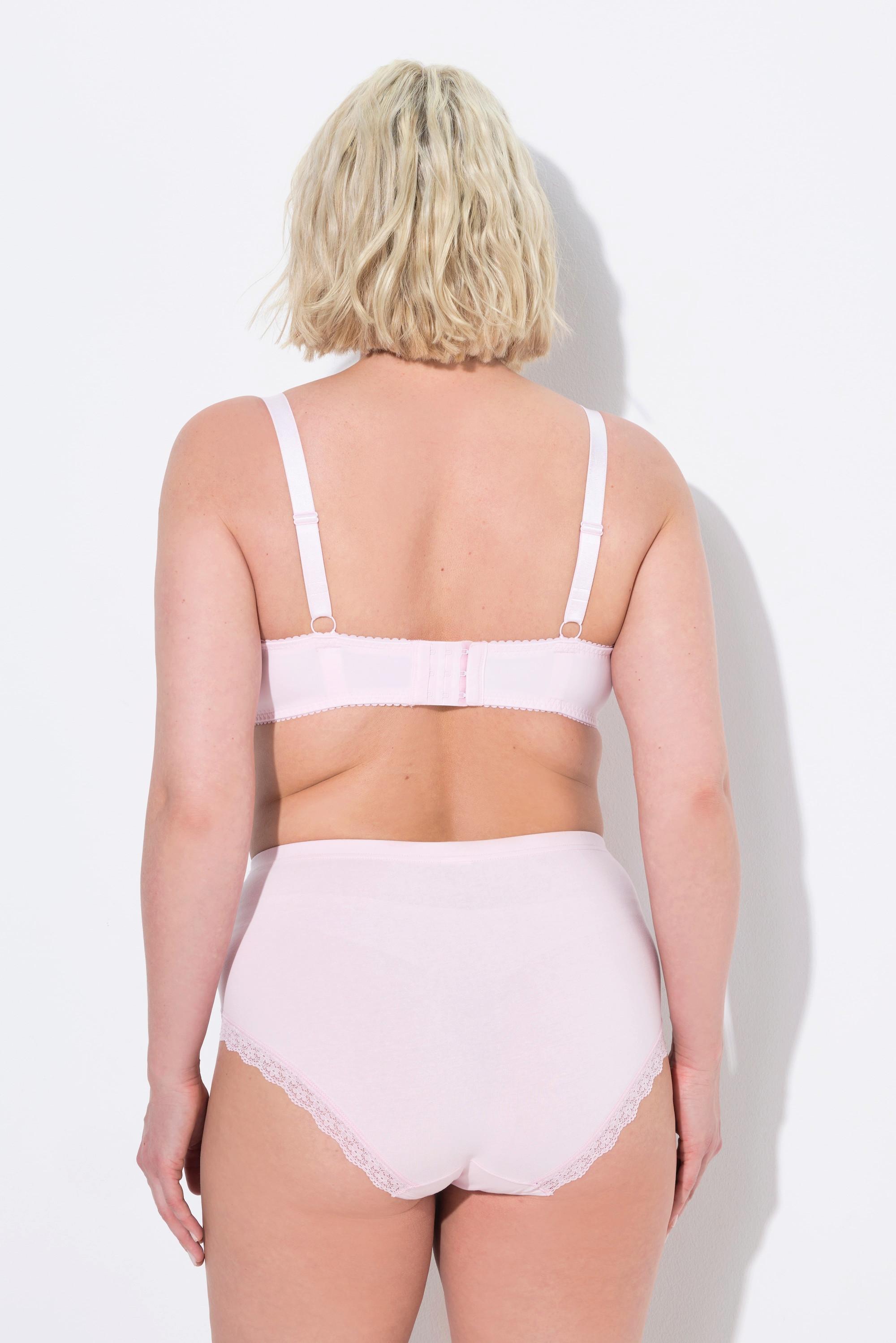 Ulla Popken Soutien-gorge Balconnet Armatures Coques Souples Dentelle  