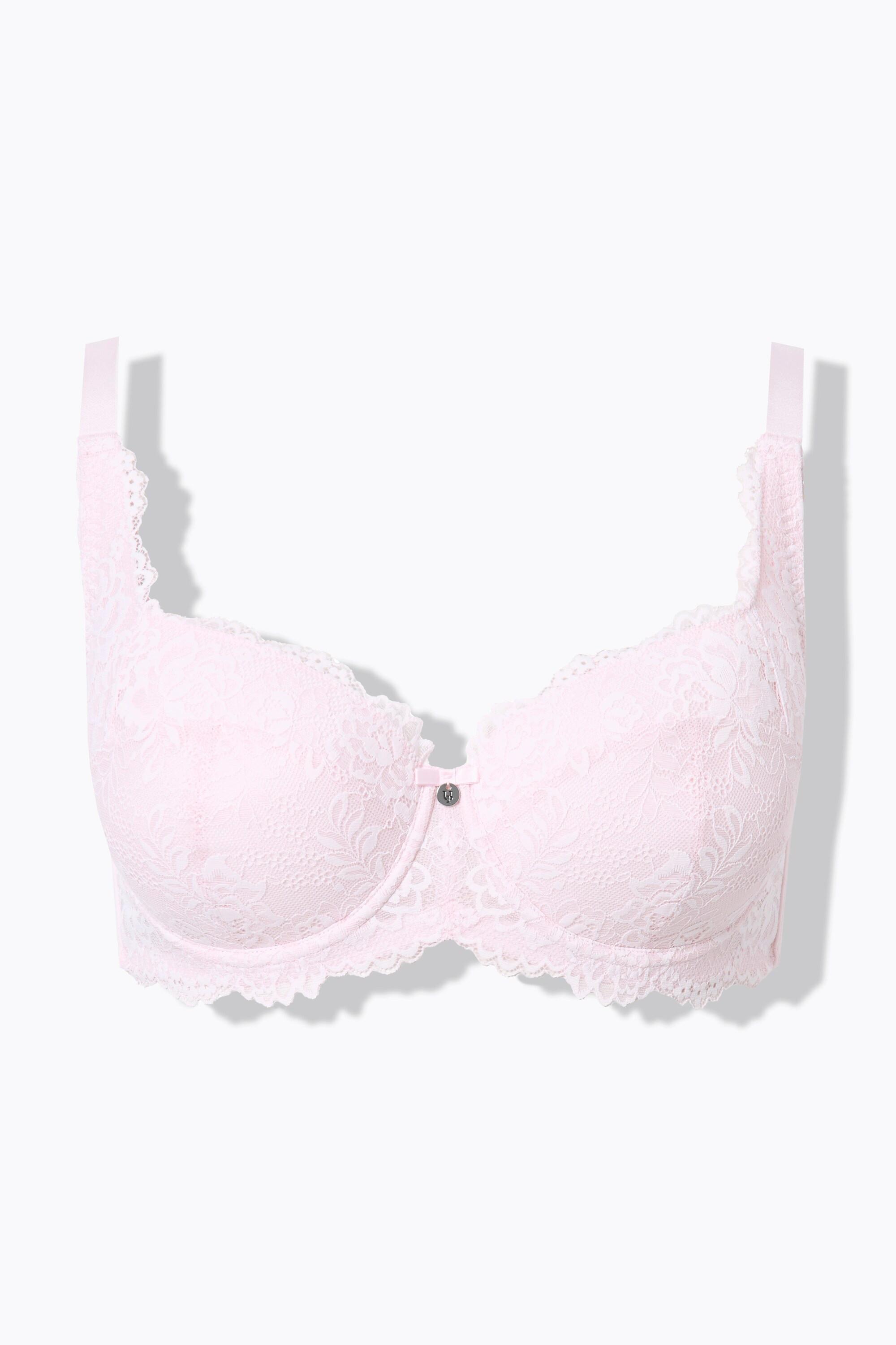 Ulla Popken Soutien-gorge Balconnet Armatures Coques Souples Dentelle  