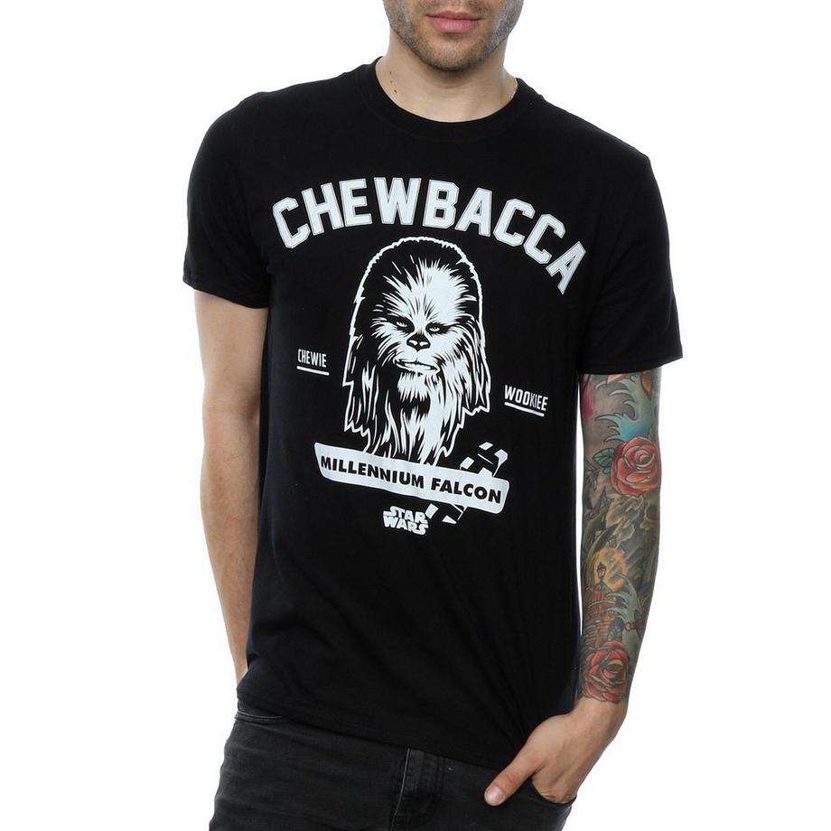 STAR WARS Collegiate Chewbacca T-Shirt  