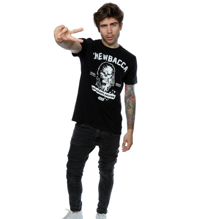 STAR WARS Collegiate Chewbacca T-Shirt  