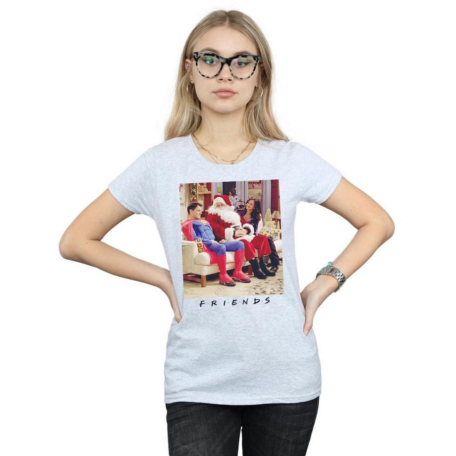Friends Christmas Santa Monica Regular Fit T-Shirt  
