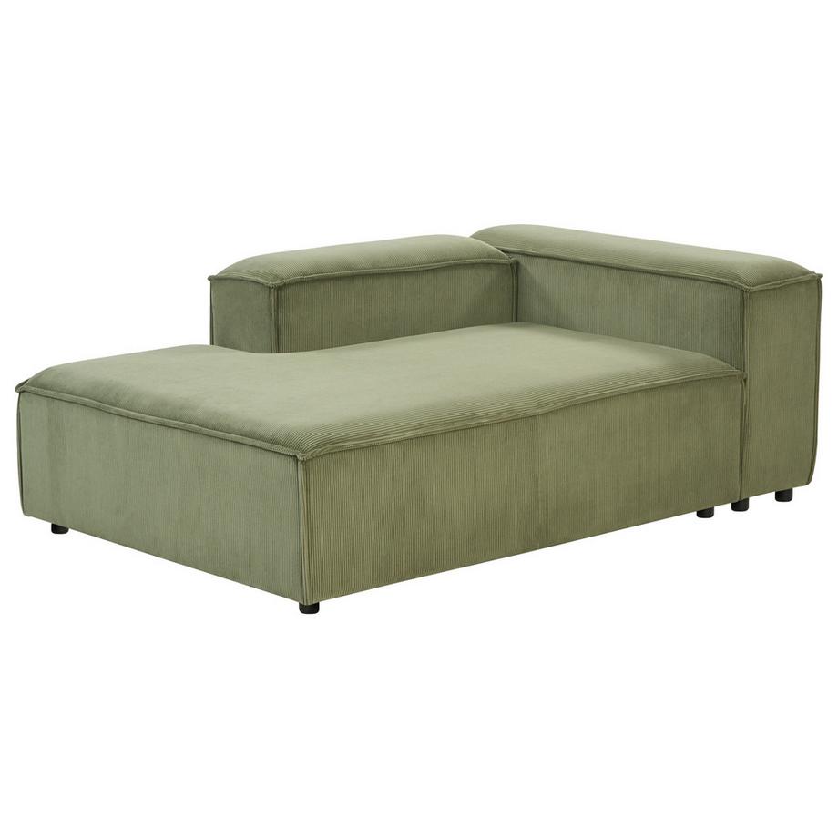Beliani Rechtsseitige Chaiselongue aus Cord  ARDAL  
