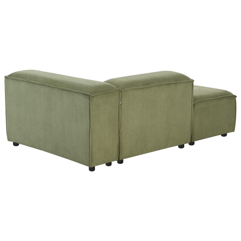 Beliani Rechtsseitige Chaiselongue aus Cord  ARDAL  