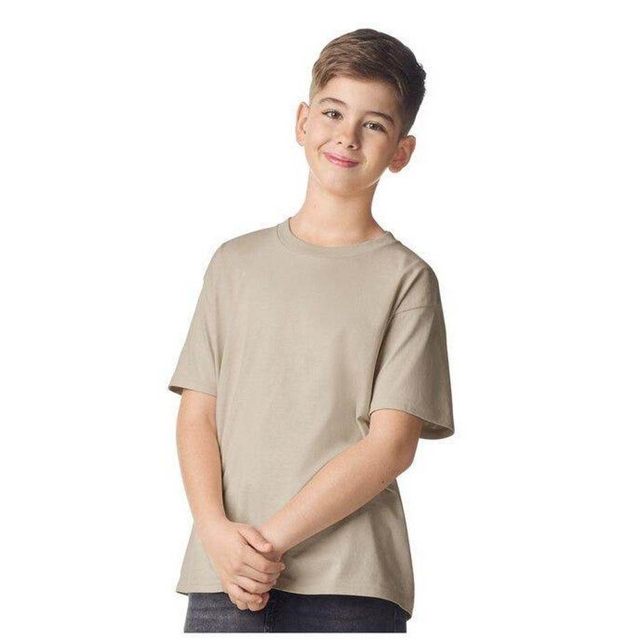 T-ShirtMit Rundhalsausschnitt, Kurzärmlig