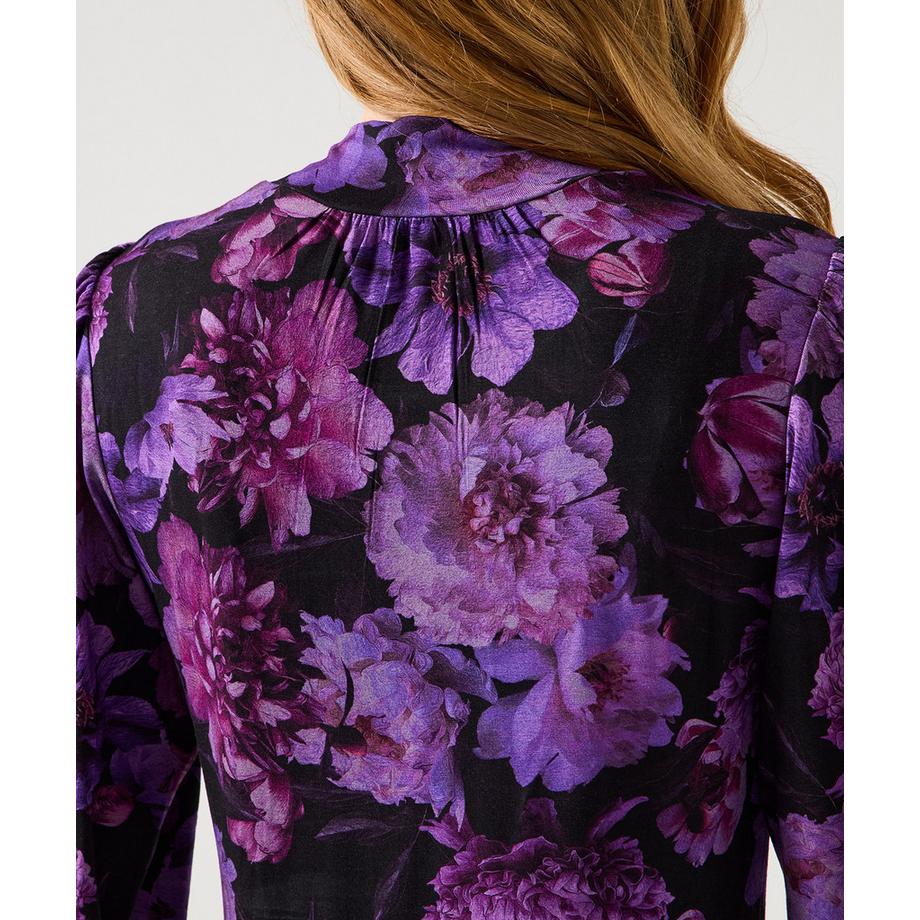 Joe Browns Blumenprint Jersey Top Stehkragen  