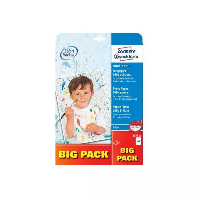 Avery-Zweckform AVERY ZWECKFORM InkJet Fotopapier A4 glossy weiss 60 Blattonline kaufen MANOR