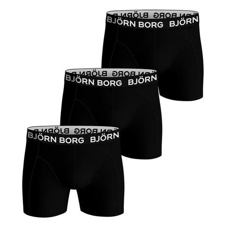 Björn Borg Cotton Stretch Boxer Trunks 3er Pack  