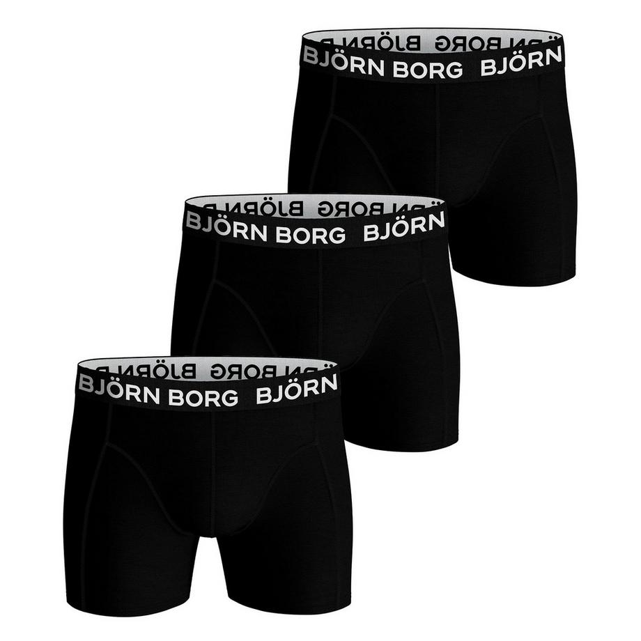 Boxershort  3er Pack Figurbetont-Cotton Stretch Boxer Trunks 3P