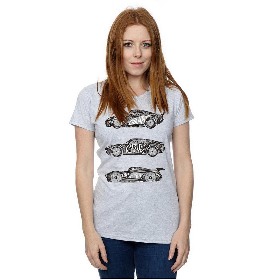 Disney Cars Grafikdruck T-Shirt  