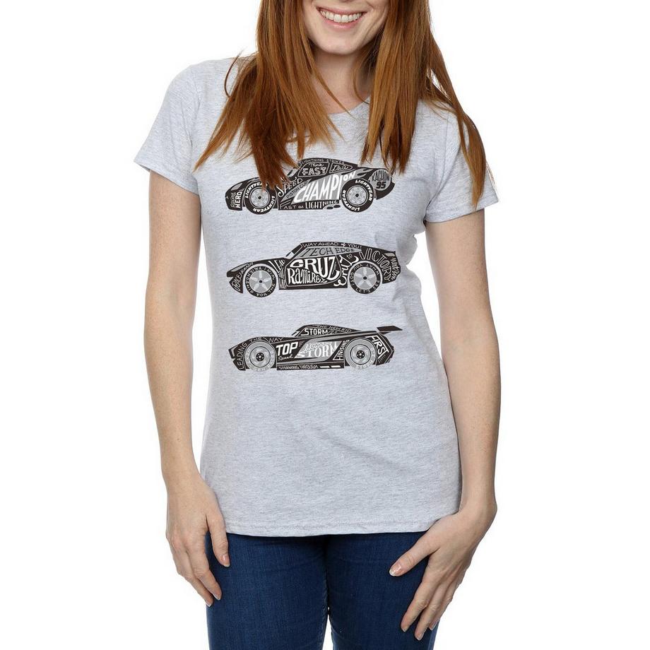 Disney Cars Grafikdruck T-Shirt  