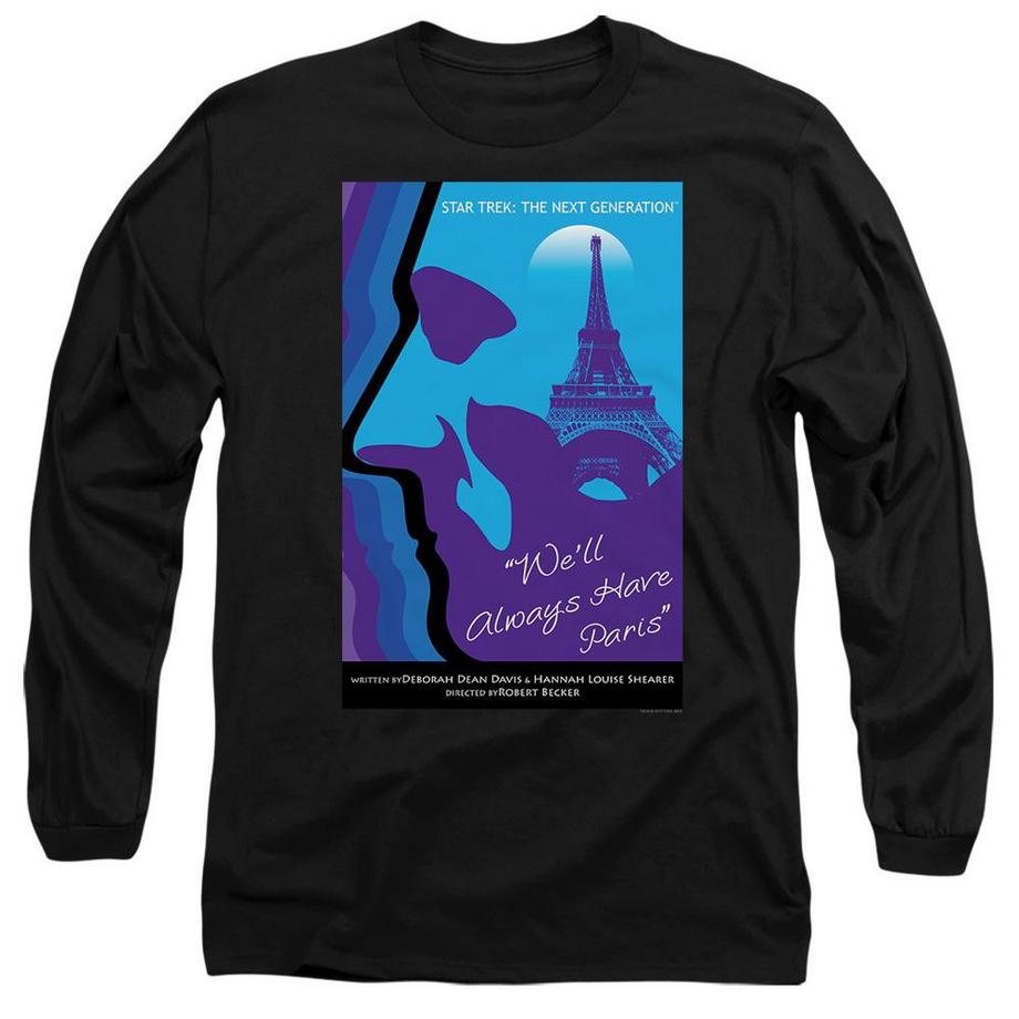Star Trek The Next Generation Season 1 Episode 24 T-Shirt Manches Longues  