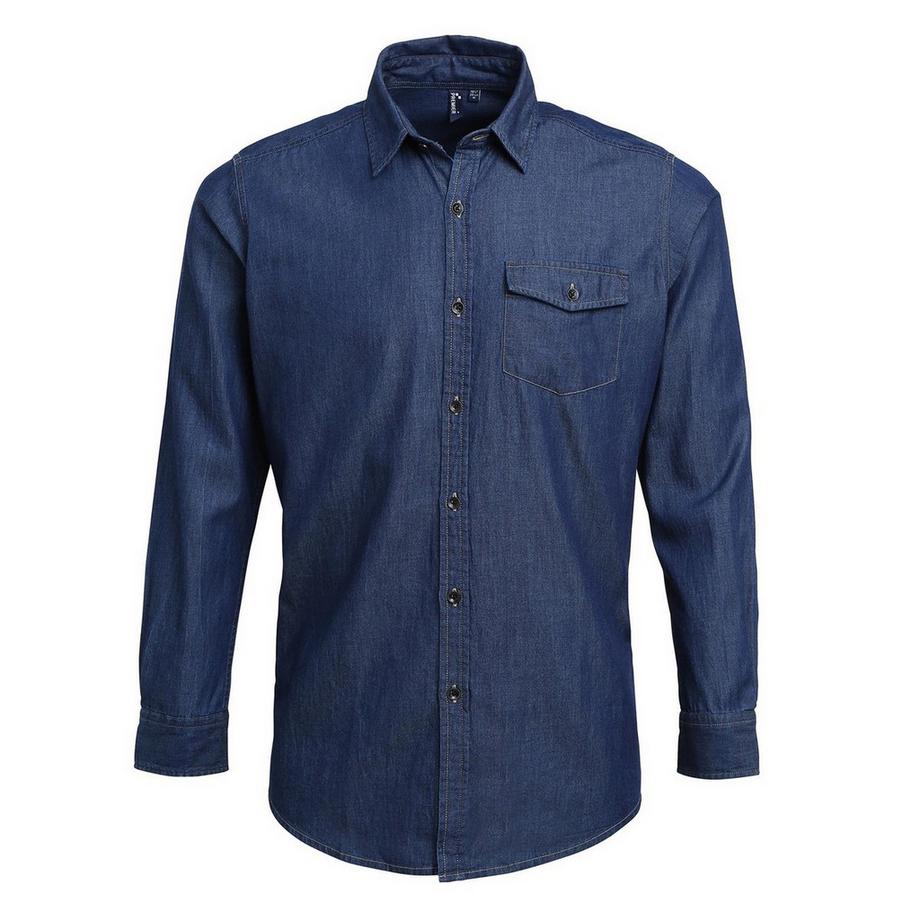 Hemd Jeans Style Naht