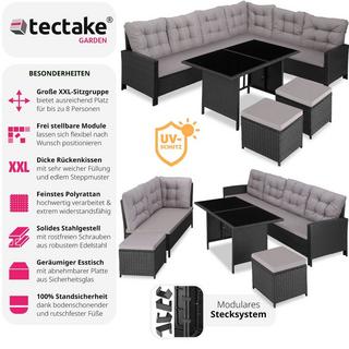 Tectake Rattan Lounge Barletta  