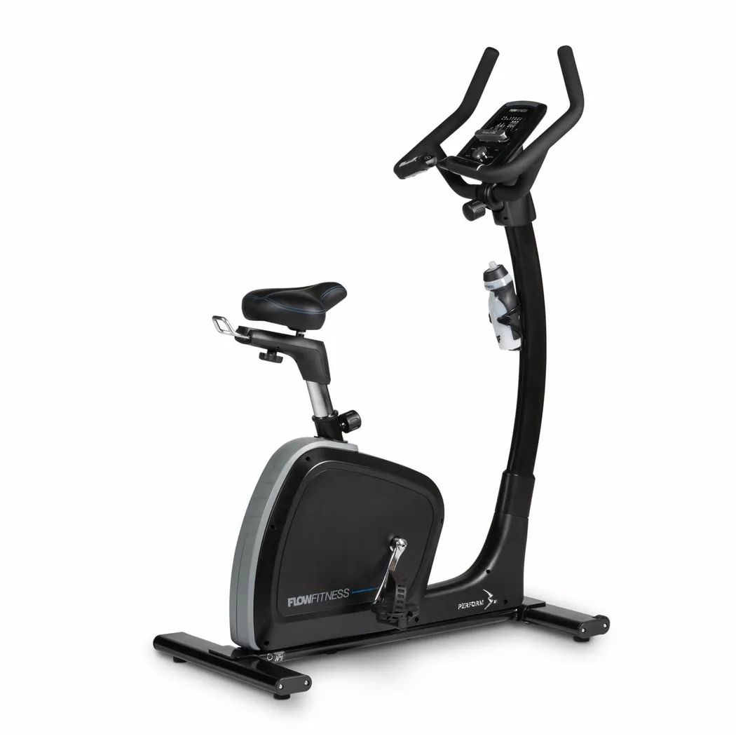 LooFITness - "Hometrainer Heimtrainer ""Perform b2i exercise bike"" Flow Fitness", One Size, Schwarz