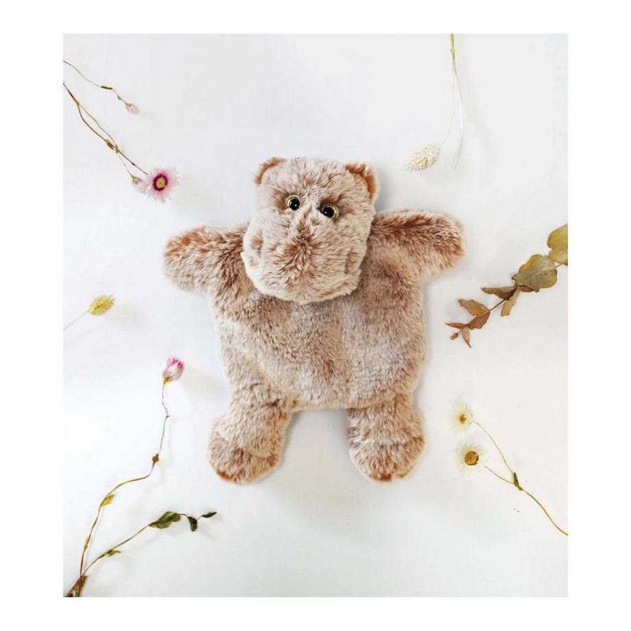 DouDou et compagnie  Handpuppe Sweety Mousse Hippo (25cm) 