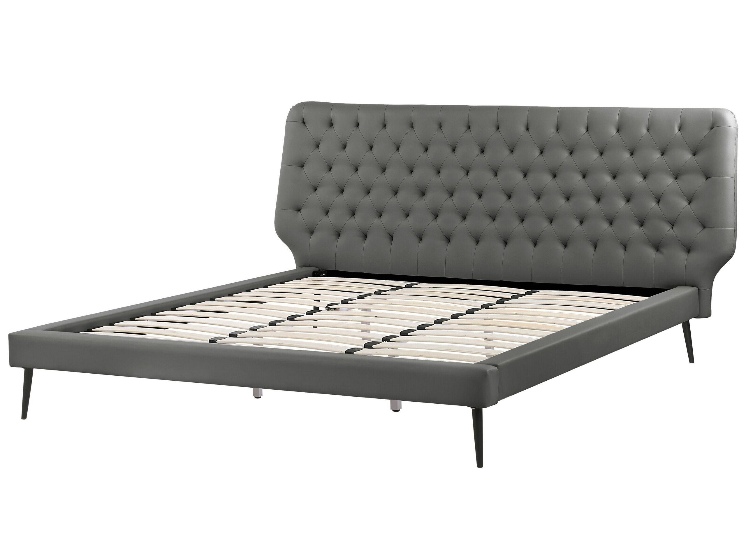 Beliani Ensemble de chambre en Cuir PU ESSONNE  