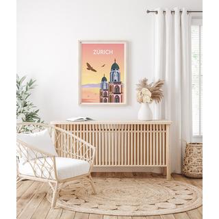 La-Jonx Zürich Grossmünster - Poster  