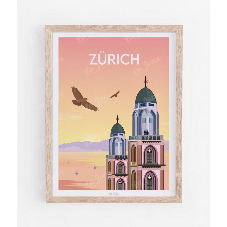 Affiche de Zürich Grossmünster