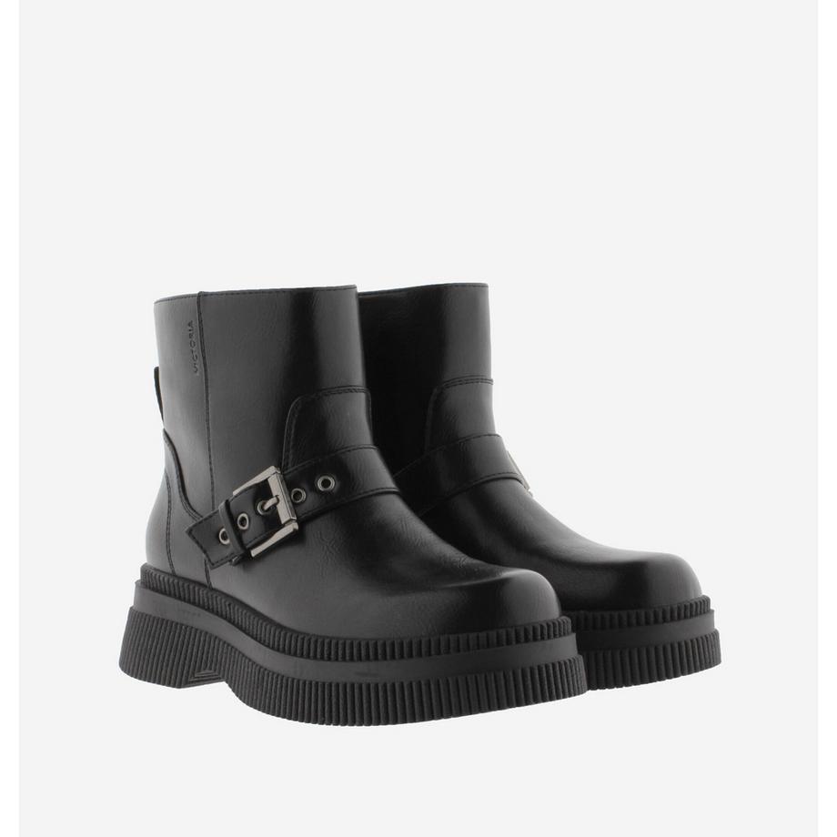 Victoria  stivaletti dublin hebilla efecto piel 