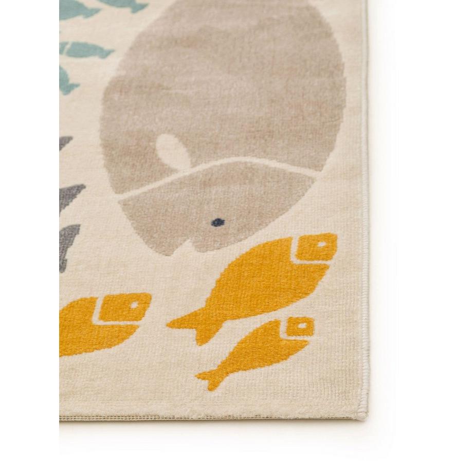 Benuta Kinderteppich Fabius Multicolor  