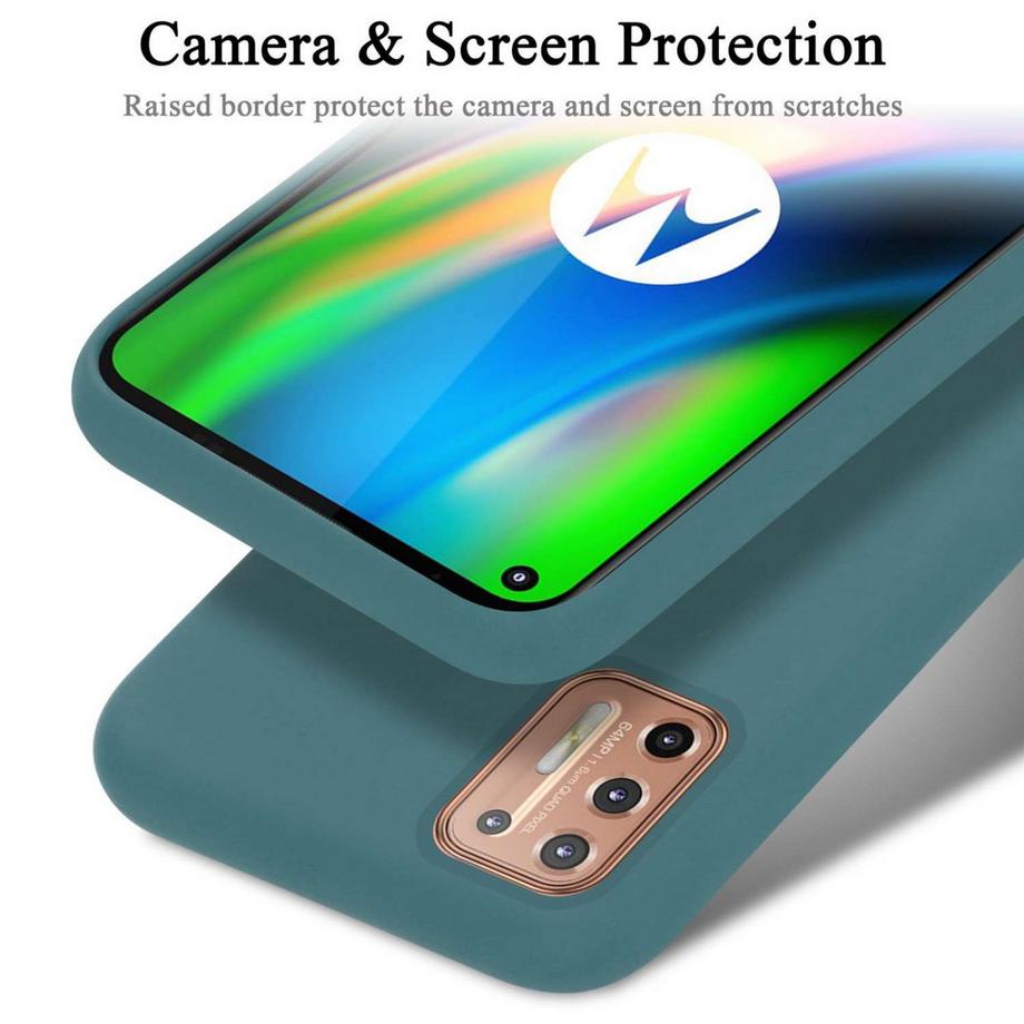 Cadorabo  Motorola MOTO G9 PLUS Hülle im Liquid Case Design 