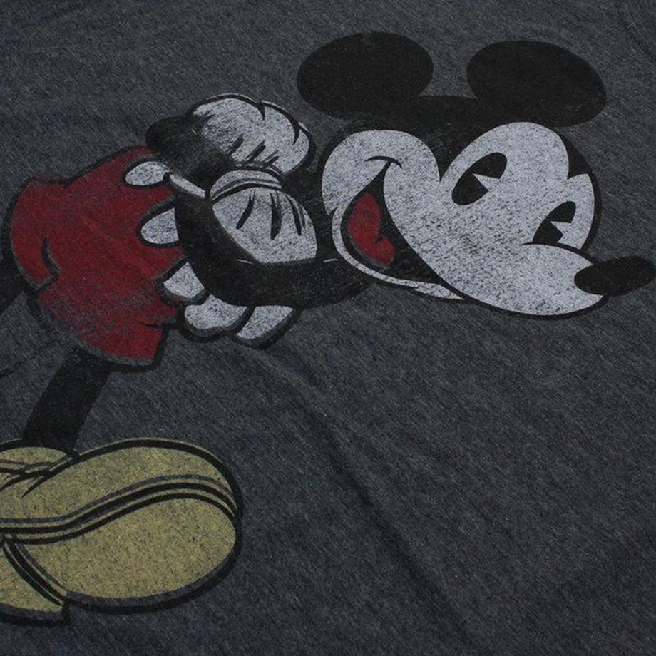 Disney Mickey Mouse T-Shirt Stampa Grafica Vintage  