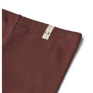 Wheat  Mädchen Rib Leggings Maddy eggplant 