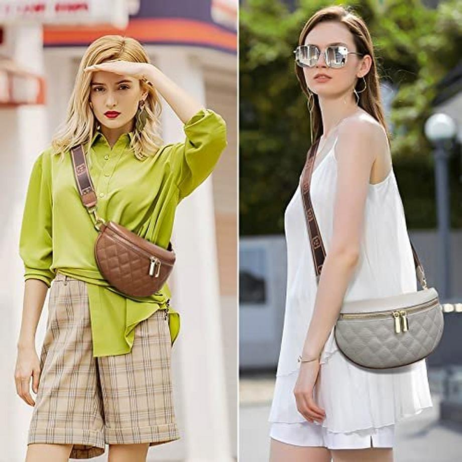 Only-bags.store Petit sac bandoulière noir moderne avec large bandoulière  