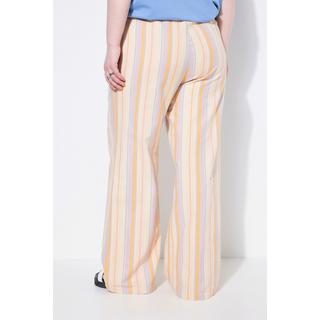 Studio Untold Pantaloni taglio gamba ampio righe  