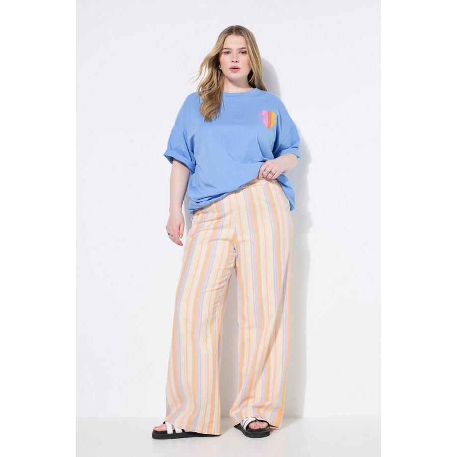 Studio Untold Hose Wide Legs Streifen  