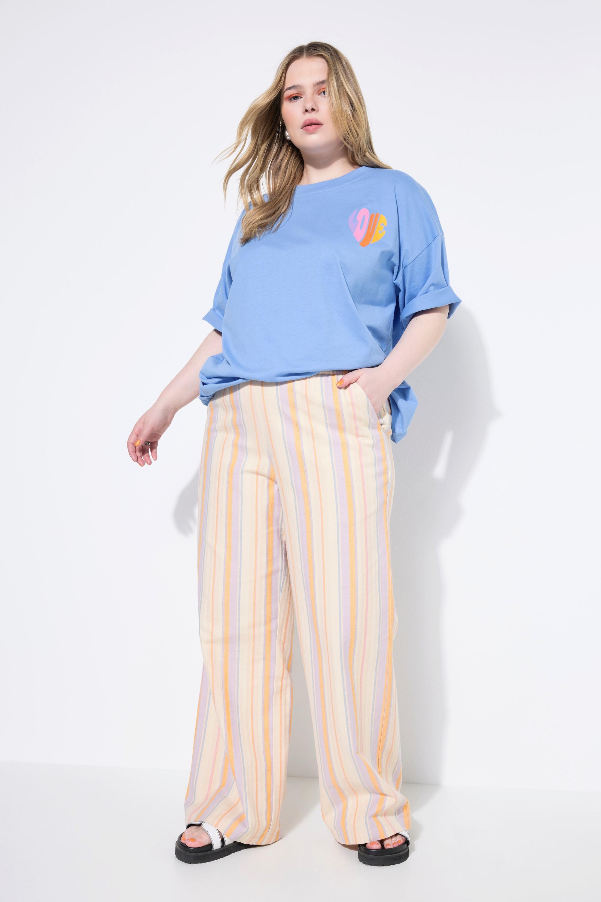 Studio Untold Pantaloni taglio gamba ampio righe  