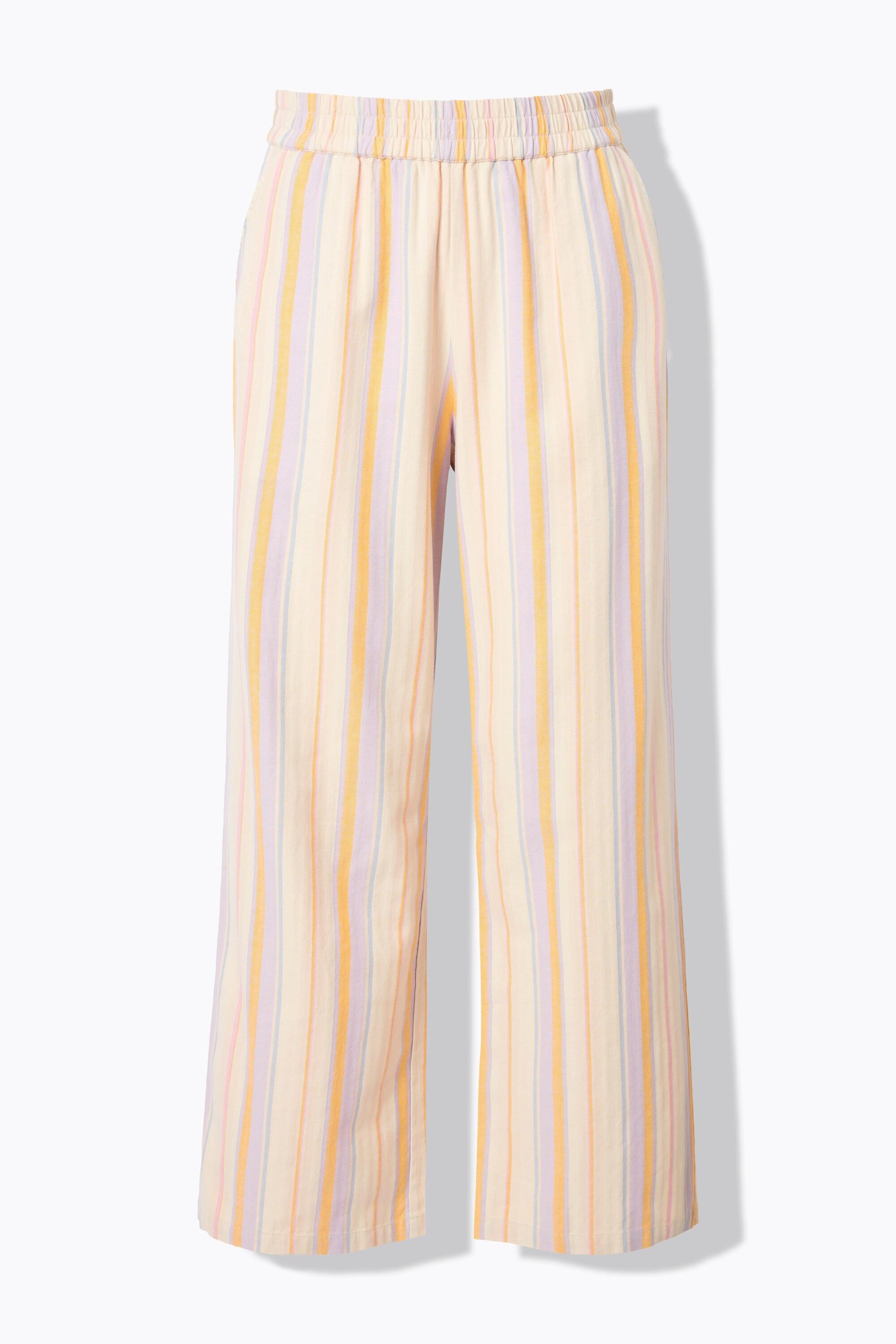 Studio Untold Pantaloni taglio gamba ampio righe  