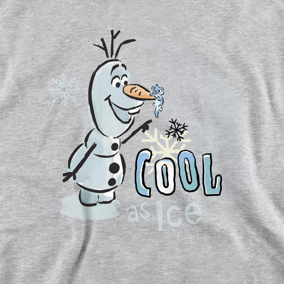 FROZEN  Cool As Ice Felpa Con Cappuccio Olaf E Bruni Erica 