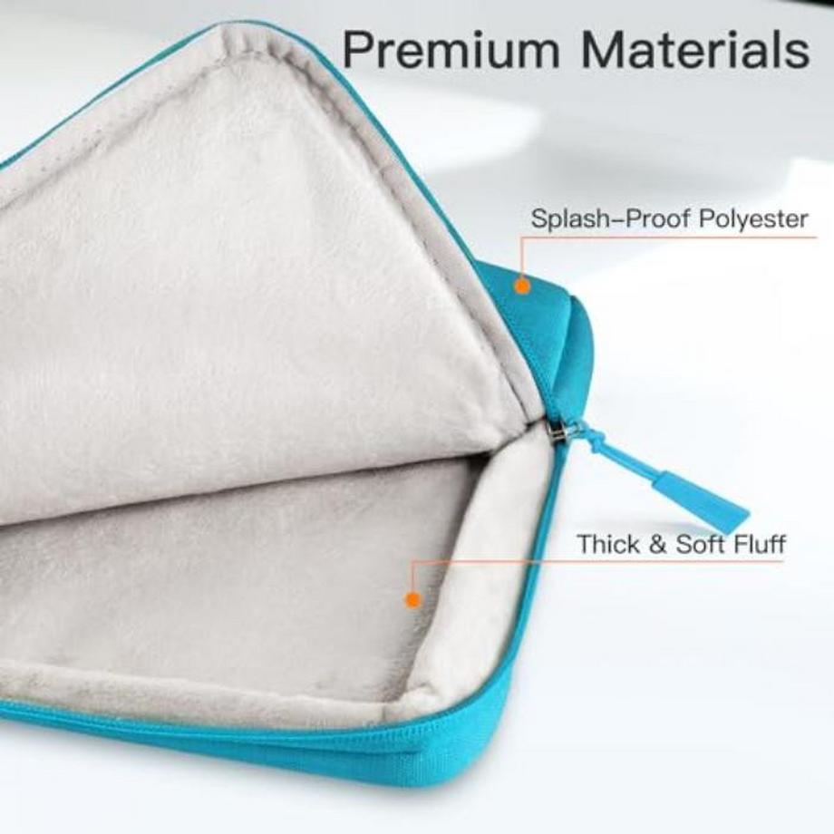 Only-bags.store Sacoche pour ordinateur portable étanche antichoc avec poche accessoire  