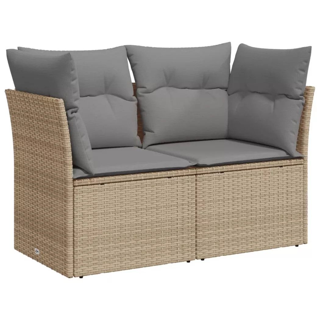 VidaXL - divano da giardino Polirattan, One Size, Beige