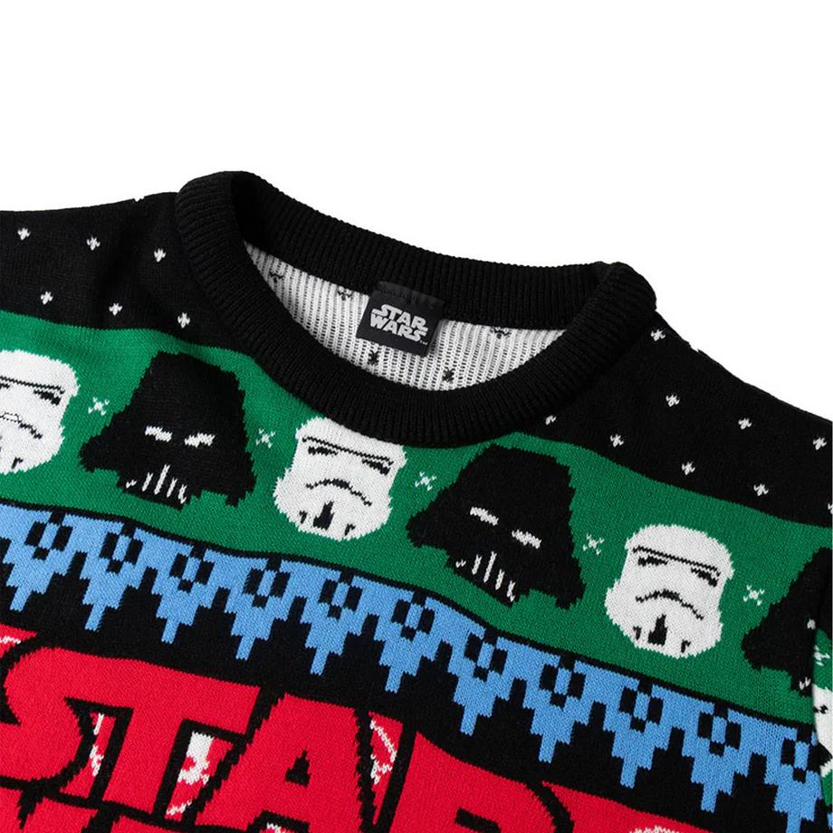 STAR WARS  Maglione Natale Logo 