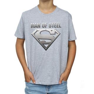 DC COMICS  Superman Man Of Steel Shield TShirt 