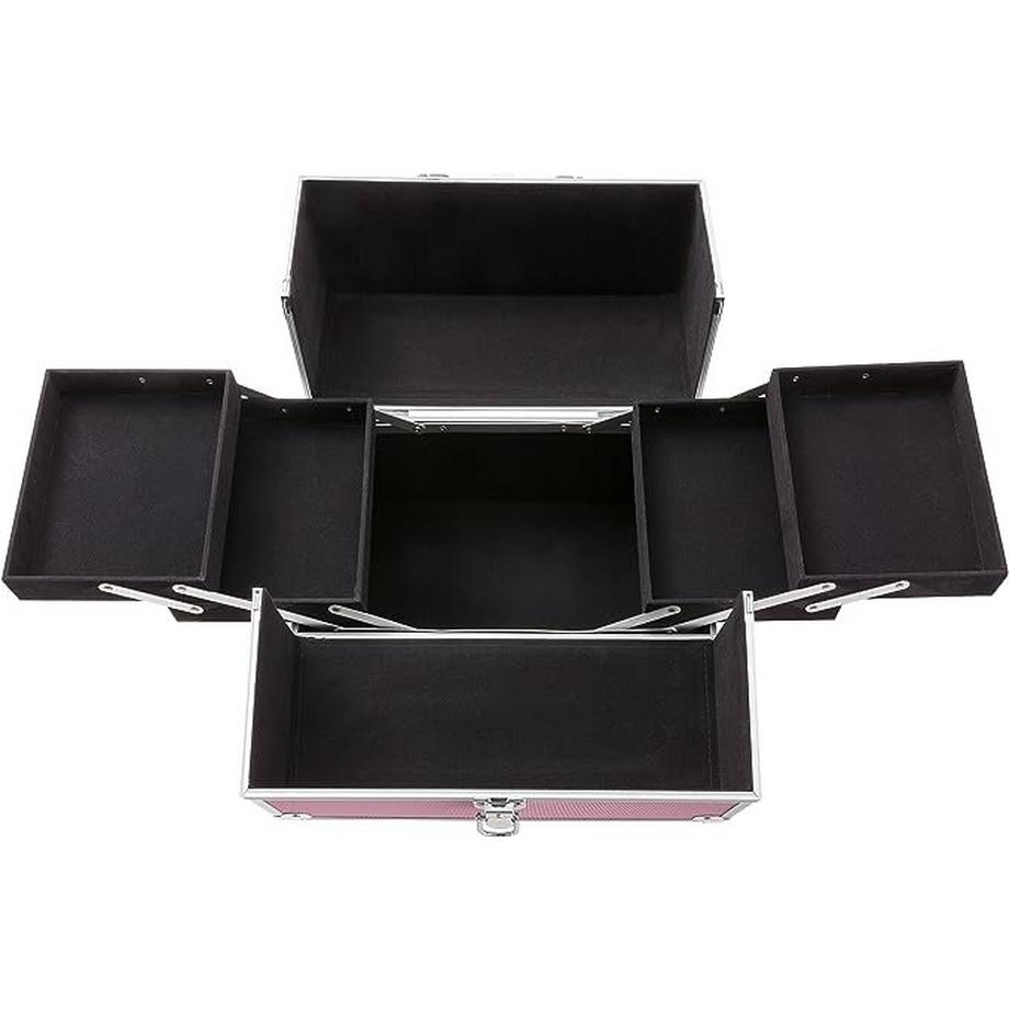 Arebos  Kosmetikkoffer | Schminkkoffer | Beauty organizer | Nagellack-Koffer 