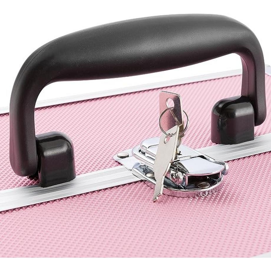 Arebos  Kosmetikkoffer | Schminkkoffer | Beauty organizer | Nagellack-Koffer 