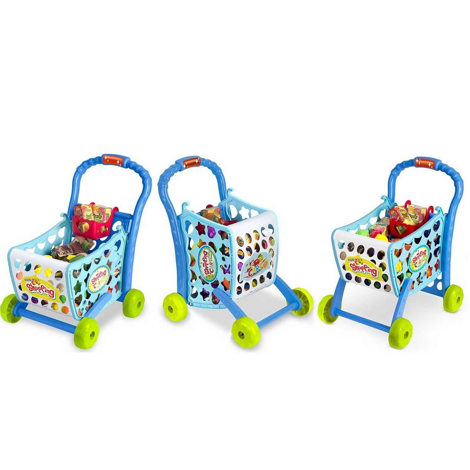 B2X  Carrello della spesa blu Ricokids 773400 