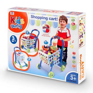 B2X  Carrello della spesa blu Ricokids 773400 