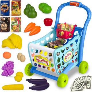 B2X  Carrello della spesa blu Ricokids 773400 
