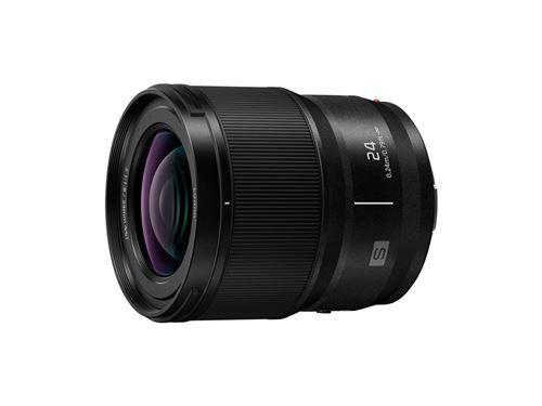 Panasonic  Objectif hybride  Lumix S 24mm f/1.8 Noir 