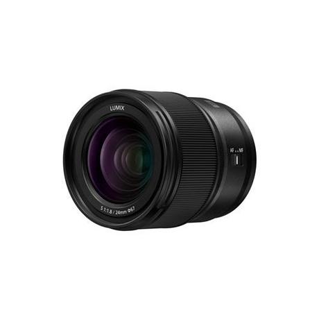 Panasonic  Objectif hybride  Lumix S 24mm f/1.8 Noir 