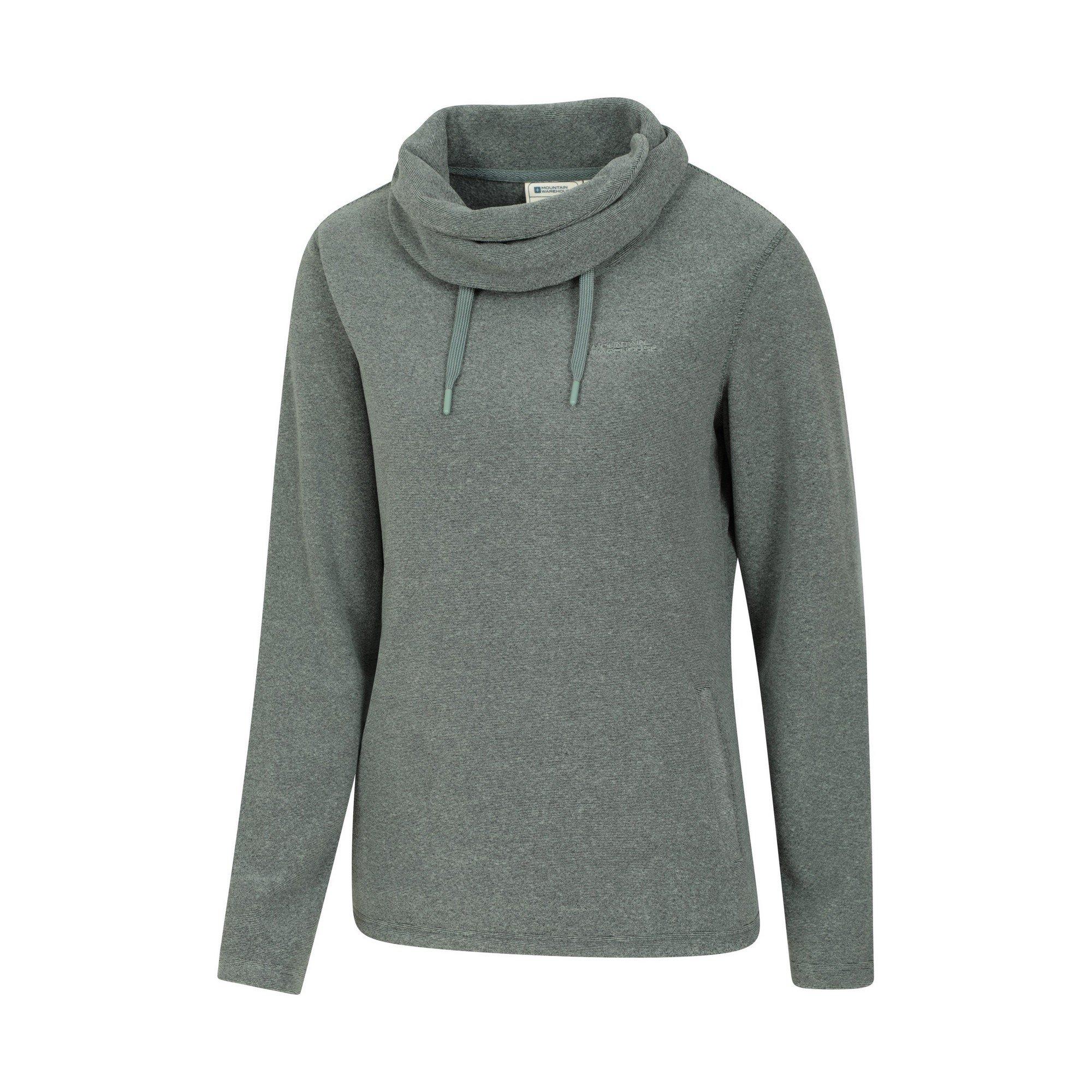 Mountain Warehouse Hebridean Fleece Oberteil Wasserfallausschnitt  