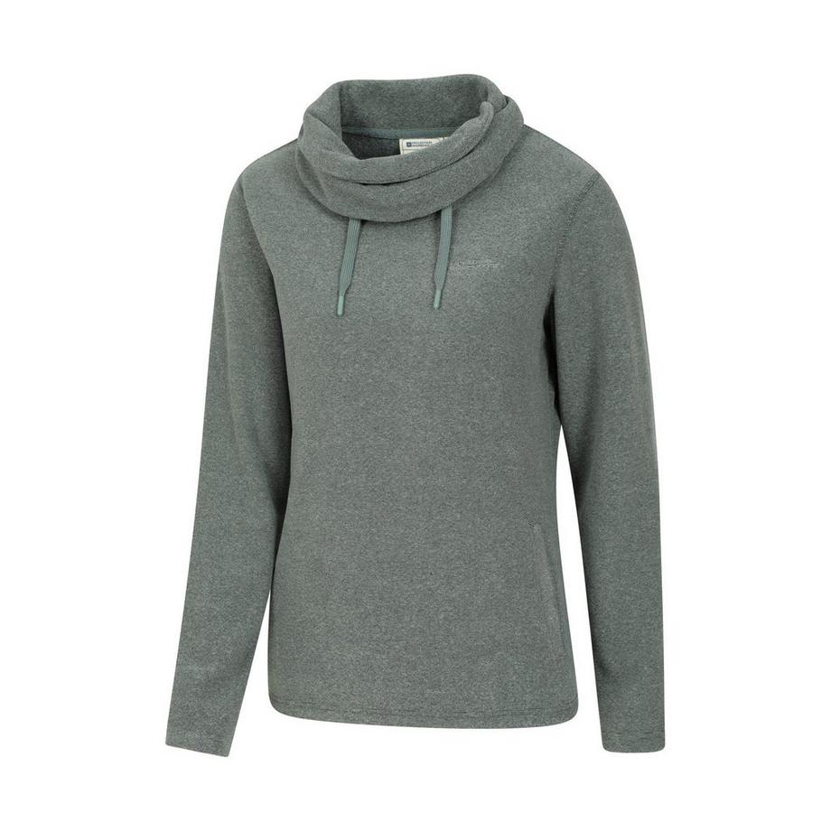 Mountain Warehouse Hebridean Fleece Oberteil Wasserfallausschnitt  
