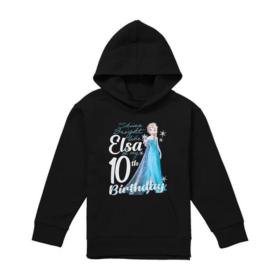 Sweat À Capuche 10ème Anniversaire Bright Like Elsa